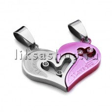 Кулон для влюбленных KL001.5 Сердце Кулон для влюбленных KL001.5 Сердце