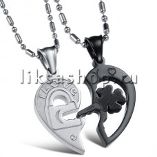 Кулон для влюбленных KL014.3 Сердце Кулон для влюбленных KL014.3 Сердце