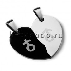 Кулон для влюбленных KL020.2 Сердце Кулон для влюбленных KL020.2 Сердце