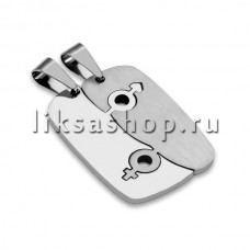 Кулон для влюбленных KL025