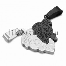 Кулон для влюбленных KL028.2 Листики