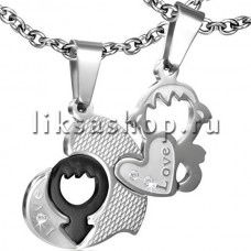 Кулон для влюбленных KL036.2