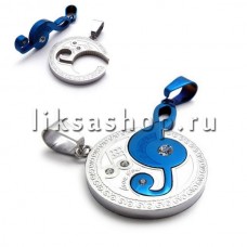 Кулон для влюбленных KL039.4 Скрипичный ключ
