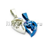 Кулон для влюбленных KL063.4 Романтичное сердечко