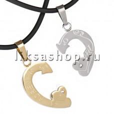 Кулон для влюбленных KL100 Сердце forever