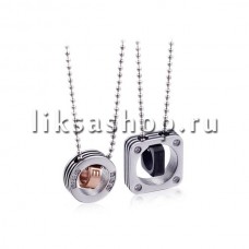 Кулон для влюбленных KL109 Парные подвески